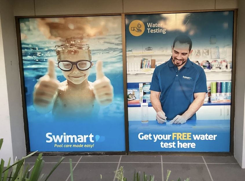 Swimart Mermaid Waters QLD Photo of the Swimart Mermaid Waters QLD local pool shop and service vehicles.