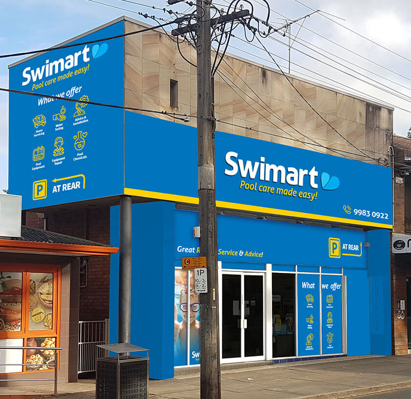Photo of the Swimart St Ives NSW local pool shop.