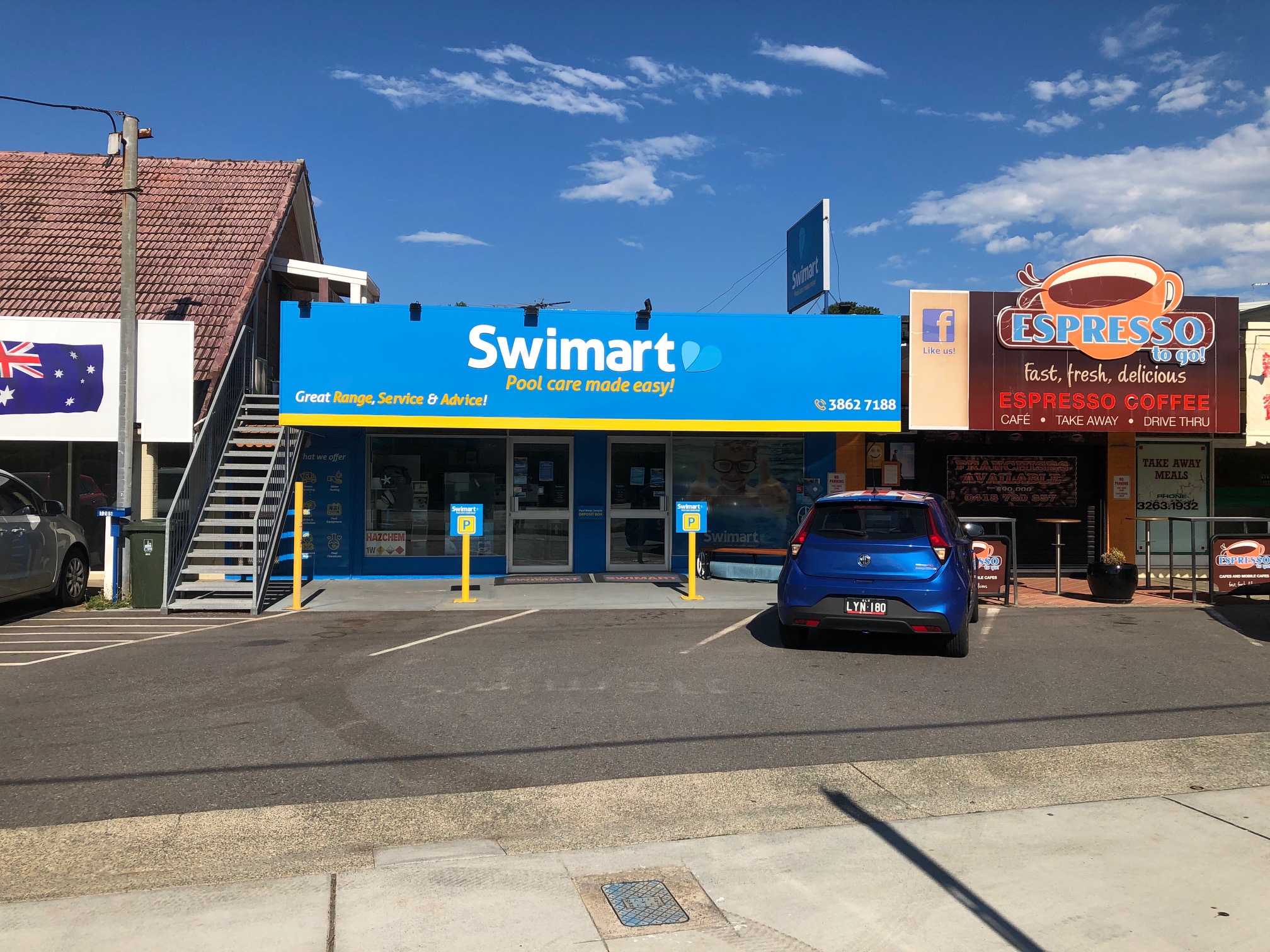 Photo of the Swimart Aspley QLD local pool shop.