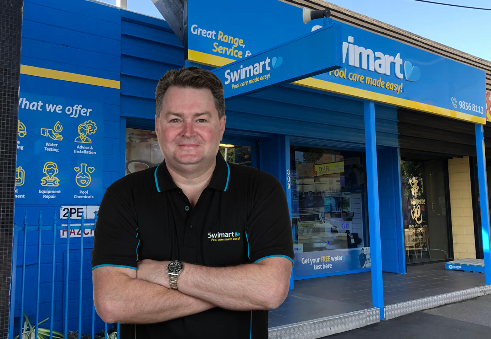 swimart-balwyn-chris-gaskett Photo of the Swimart Balwyn VIC local pool shop.