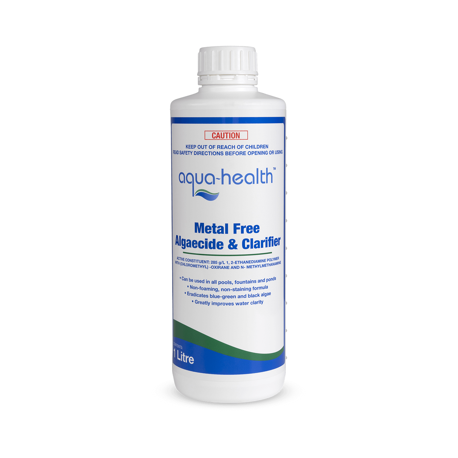 AquaHealth Metal Free Algaecide & Clarifier Swimart