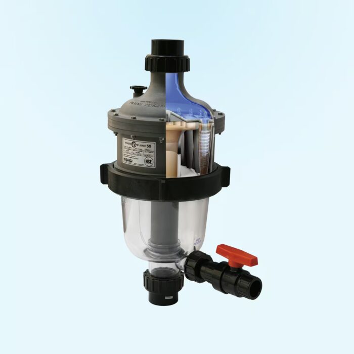 Product photo of the MultiCyclone 16 Centrifugal Pool Filter. Available at Swimart.