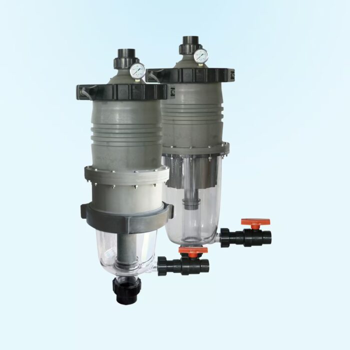 Product photo of MultiCyclone 12 & 16 Plus Centrifugal Pool Filters. Available at Swimart.