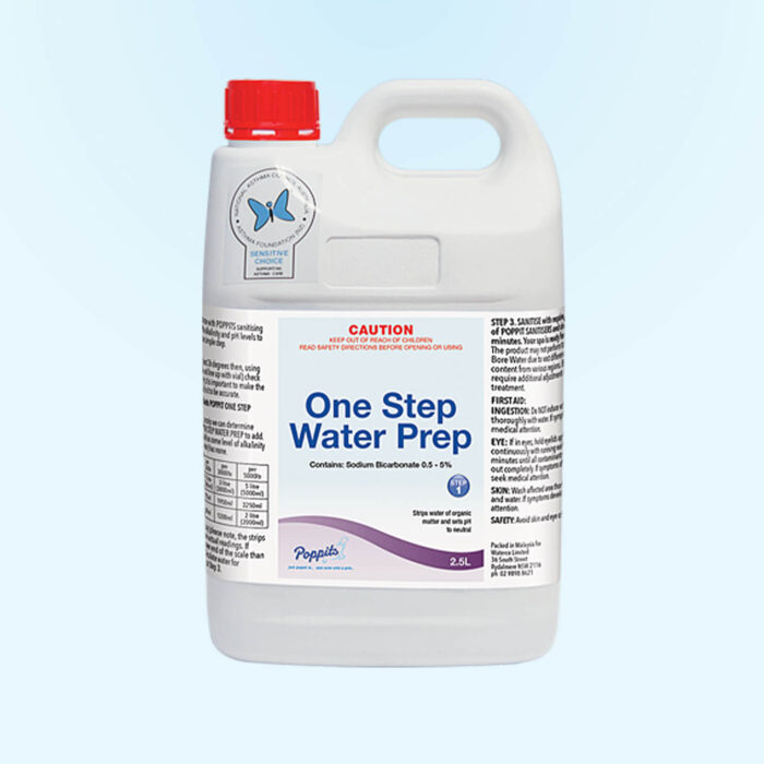 Poppits One Step Water Prep