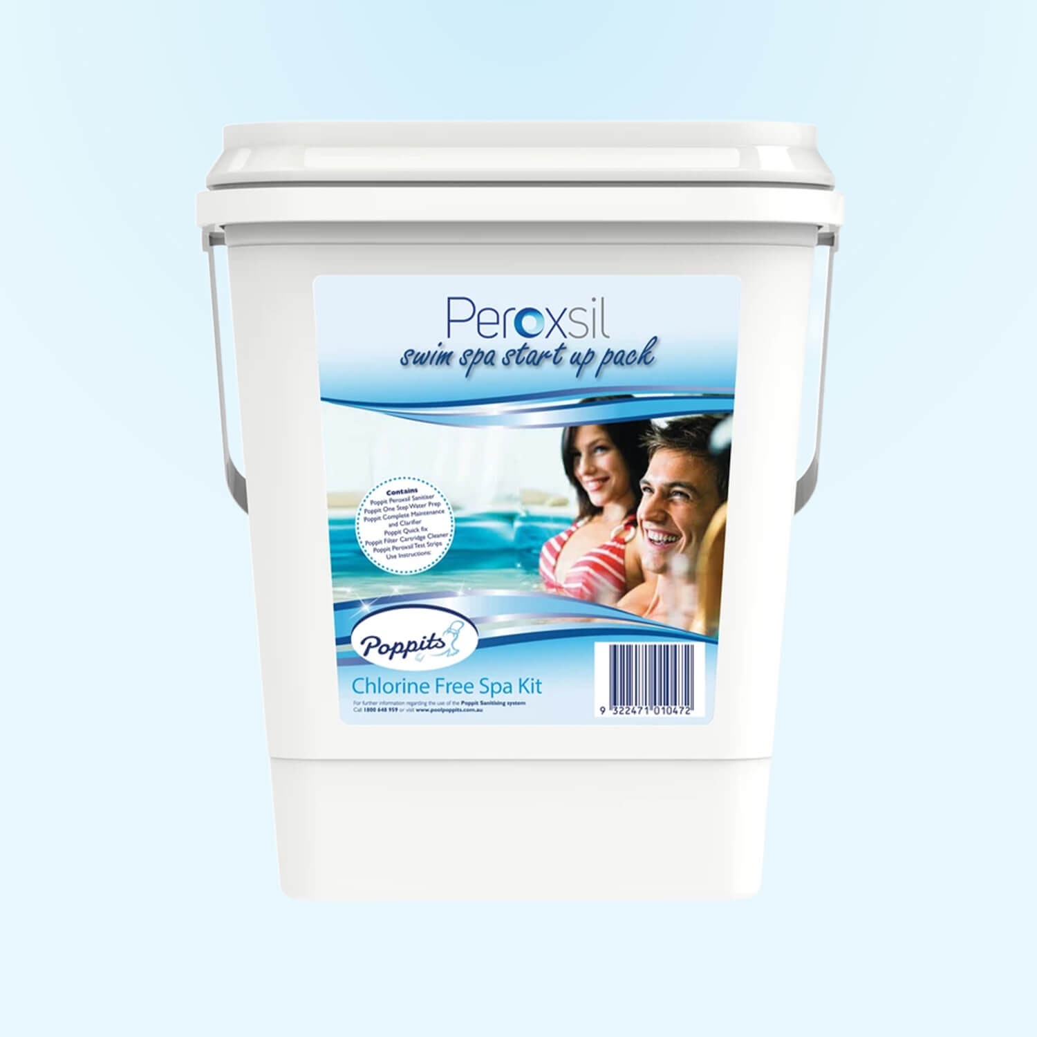 Poppits Peroxsil Spa Start Up Kit
