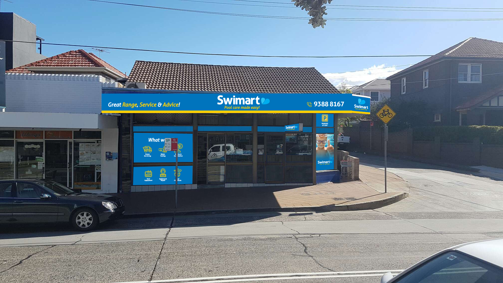 Photo of Swimart Rose Bay NSW pool shop storefront