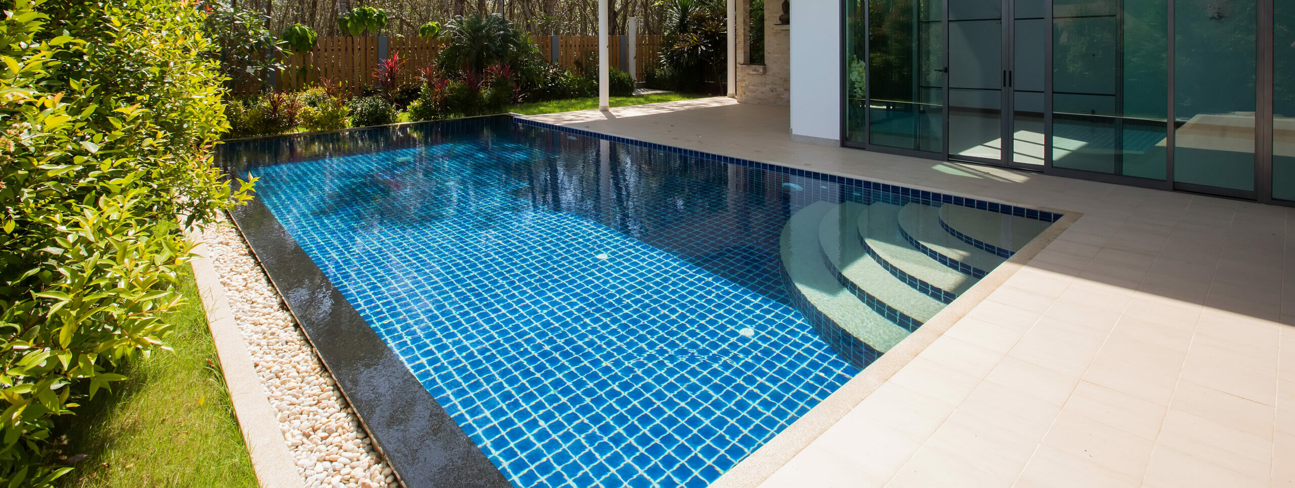 Photo For The Swimart Create The Perfect Outdoor Pool Shower DIY Tips