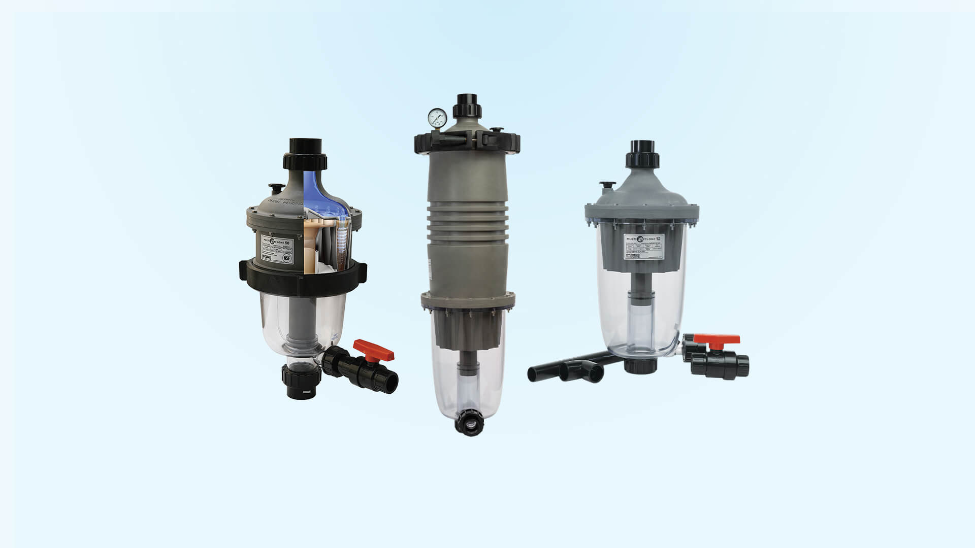 MultiCyclone Centrifugal Filters